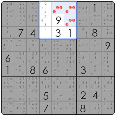 fog of war sudoku